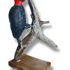 Escultura Carpintero Negro (macho)